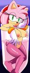  2016 absurd_res amy_rose anthro areola big_breasts breasts dreamcastzx1 erect_nipples female hedgehog hi_res mammal nipples solo sonic_(series) 