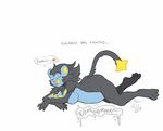  all_fours anthro belly big_belly cownugget death digestion female licking licking_lips lucario luxray nintendo nude pok&eacute;mon snuff sound_effects text tongue tongue_out video_games vore 
