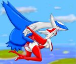  2016 anthro anthro_on_feral anthrofied bestiality blush breasts chameloshi cum cum_in_pussy cum_inside duo erection eyes_closed female feral from_behind_position hand_on_butt incest latias latios legendary_pok&eacute;mon male male/female nintendo penetration penis pok&eacute;mon pok&eacute;morph pussy red_eyes sex side_boob smile tongue vaginal vaginal_penetration video_games 