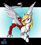  2016 absurd_res dragon equine fan_character female feral hi_res hybrid longinius mammal my_little_pony pegasus wings 