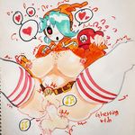  &lt;3 &lt;3_eyes abdominal_bulge balls big_breasts blue_hair blush breasts clothing faceless_male female gynoidherring hair hat huge_breasts human legwear male male/female mammal mario mario_bros mask musical_note nintendo nipples nippls penetration penis pussy sex shygirl shyguy speech_bubble stockings traditional_media_(artwork) vaginal vaginal_penetration video_games 