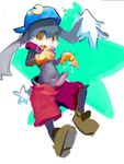  after_masturbation backwards_baseball_cap baseball_cap big_ears blush caught circumcised clothed clothing collar cum cum_string erection front_view gloves hat humanoid_penis klonoa klonoa_(series) lagomorph looking_at_viewer male mammal navel open_pants penis puinkey rabbit shorts solo surprise topless 