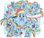  2016 apple bathrobe blush book clothed clothing crying cute cutie_mark dress eating equine eyes_closed eyewear female feral food friendship_is_magic fruit hair happy hat looking_at_viewer mammal multicolored_hair multicolored_tail my_little_pony open_mouth party_hat pegasus rainbow_dash_(mlp) rainbow_hair rainbow_tail reading reptile ryuu_chan sad scalie simple_background sleeping smile sunglasses tears turtle wings 