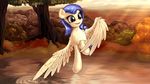  blue_eyes blue_hair equine fan_character hair horse mammal my_little_pony pegasus pony sapsan solo wings 