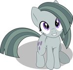  2016 alpha_channel cutie_mark earth_pony equine female feral friendship_is_magic fur grey_fur grey_hair hair horse looking_at_viewer mammal marble_pie_(mlp) my_little_pony pencils_(artist) pony purple_eyes simple_background smile solo transparent_background 