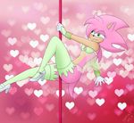  aurora_(disambiguation) aurora_the_hedgehog babydoll clothing dancing drake-rex e-vay hedgehog high_heels lingerie long_legs mammal pole pole_dancing sonic_style stripper striptease thigh_high_stockings 