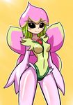  blush digimon female lilamon looking_at_viewer solo unknown_artist 