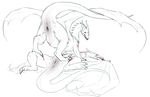  blood butt claws dragon duo female female/female feral fight hi_res presenting presenting_hindquarters pussy pussy_juice scratches unknown_artist 