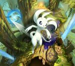  ambiguous_gender avian bird female forest kuro_(ori_and_the_blind_forest) ori ori_and_the_blind_forest owl sein tree 