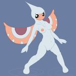  antennae anthro areola arthropod black_eyes breasts erect_nipples female hi_res insect looking_at_viewer masquerain navel nintendo nipples nude pok&eacute;mon posexe presenting pussy simple_background solo standing video_games water white_skin 