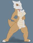  anthro areola bone breasts brown_eyes brown_skin claws dinosaur erect_nipples female hi_res licking looking_at_viewer mammal marowak masturbation nintendo nipples nude open_mouth pok&eacute;mon posexe pussy reptile scalie simple_background skull solo toe_claws tongue tongue_out video_games 
