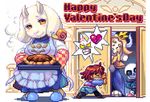  &lt;3 ambiguous_gender angry animated animated_skeleton apron asgore_dreemurr bone boss_monster caprine clothing crown cute digital_media_(artwork) female food gastropod goat grin holidays human humanoid looking_at_viewer loop low_res male mammal pie pixel_(artwork) pixel_animation protagonist_(undertale) sans_(undertale) shigeruarsw simple_background skeleton slippers smile snail text toriel undead undertale valentine&#039;s_day video_games white_background yellow_eyes 