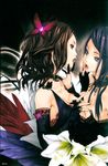  cleavage gothic_lolita lolita_fashion redjuice yuri 