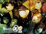  amane_suzuha faris_nyanyan hashida_itaru huke kiryu_moeka makise_kurisu okabe_rintarou shiina_mayuri steins;gate urushibara_luka wallpaper 