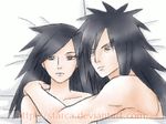  1boy 1girl female male naruto uchiha_madara 