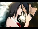  1boy 1girl female male naruto uchiha_madara 