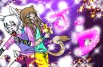  707tokyo_shu cat david_gauthier feline girly josie_sweet lagomorph male mammal popstar rabbit 