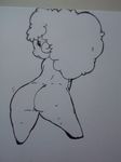  ambiguous_gender big_butt butt hi_res huge_butt looking_back monochrome nintendo pok&eacute;mon solo thick_thighs traditional_media_(artwork) video_games vono whimsicott 