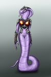  arbok female forked_tongue hi_res looking_at_viewer nintendo pok&eacute;mon red_eyes reptile scalie snake solo tongue unknown_artist video_games viper_(x-com) wide_hips x-com 