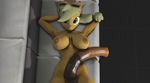  2016 3d_(artwork) animal_genitalia animal_penis anthro applejack_(mlp) big_breasts breasts cgi dickgirl digital_media_(artwork) equine equine_penis fappingff friendship_is_magic hair horse intersex mammal my_little_pony nipples nude penis source_filmmaker 