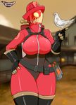  absurd_res avian bird breasts female hi_res object_head pigeon pyro solo_focus team_fortress_2 valve video_games 