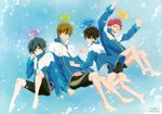  high_speed! kirishima_ikuya male muta_ryouhei nanase_haruka shiina_asahi tachibana_makoto 