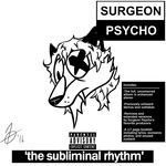  2016 absurd_res album album_cover anthro black_and_white canine cover curly_hair digital_media_(artwork) dog english_text fangs fur hair hi_res husky long_hair male mammal monochrome ruffian_van_helsing signature simple_background solo surgeon_psycho text white_background 