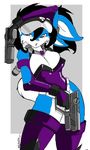  domination female gun invalid_tag lagomorph mammal rabbit ranged_weapon submissive weapon 