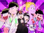  :&lt; armband artificial_vagina bad_id bad_twitter_id blonde_hair brothers cassock cross cross_necklace crossdressing dainamo demon_horns demon_wings english fangs habit highres horns jewelry laurel_crown loincloth male_focus matsuno_choromatsu matsuno_ichimatsu matsuno_juushimatsu matsuno_karamatsu matsuno_osomatsu matsuno_todomatsu multiple_boys necklace nun osomatsu-kun osomatsu-san priest purple_skin sextuplets siblings sunburst sweat tenga toga wings 