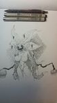  anthro breasts creepy flora_fauna flower flowey_the_flower general: plant sketch solo traditional_media_(artwork) undertale unusualsombrero video_games 