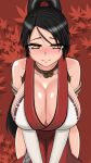  1girl bent_over black_hair breasts huge_breasts momiji_(ninja_gaiden) ninja_gaiden ponytail 