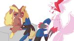  animated bisexual bouncing_breasts breasts canine cunnilingus female group group_sex lopunny lucario male male/female mammal nintendo nipples oral penetration penis pok&eacute;mon pussy sex threesome undersfw vaginal vaginal_penetration video_games zangoose 