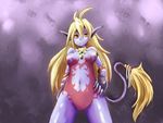  blonde_hair breasts breath_of_fire breath_of_fire_ii furry long_hair nakkou_(revanteeen) no_panties no_pants pointy_ears rinpoo_chuan solo tail 