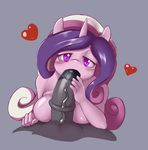  &lt;3 2016 anthro anthrofied breasts duo equine erection female friendship_is_magic grey_background hair horn long_hair looking_at_viewer male male/female mammal multicolored_hair my_little_pony nude oral princess_cadance_(mlp) sex simple_background swordkirby unicorn vein 