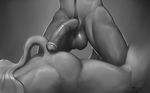  2016 anatomically_correct animal_genitalia animal_penis anthro balls big_balls big_penis butt cum equine equine_penis erection hi_res hooves horse male male/male mammal nude penis raised_tail simple_background wiredhooves 