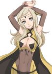  1girl blonde_hair breasts cape female fire_emblem fire_emblem_if kokouno_oyazi long_hair nintendo ophelia_(fire_emblem_if) panties 