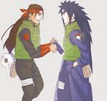  2boys male multiple_boys naruto senju_hashirama uchiha_madara 