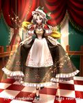  dress gyakushuu_no_fantasica ryuki skirt_lift tagme 