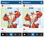  abs anthro bulge canine clothing disney duo erection flexing fox huge_penis hyper hyper_muscles judy_hopps male mammal muscular nick_wilde nipples pecs penis selfie source_request the_fabulous_croissant underwear zootopia 