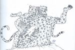  anal balls cheetah erection feline fellatio group group_sex hi_res jaguar male male/male mammal nude oral penis pickles-hyena rimming sex simple_background sketch threesome tiger tongue white_background 