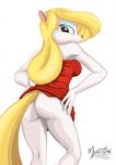  2016 animaniacs breasts butt clothing dress female hi_res mammal minerva_mink mink mustelid mysticalpha seductive teasing upskirt 