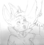  2015 anthro antlers blush breasts chance clothed clothing dripping duo english_text female food food_play grabbing_horns horn jackalope jackrabbit lagomorph long_ears looking_up male male/female mammal neck_tuft nude open_mouth partially_clothed popsicle rabbit saliva saliva_string sketch text tongue tuft twistedpersona 