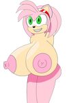  absurd_res alpha_channel amy_rose big_breasts breasts female hedgehog hi_res huge_breasts mammal nipples nude portrait simple_background sonic_(series) three-quarter_portrait transparent_background whiteyounglink2 