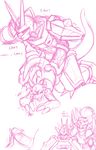  anal armor claws digimon dragon female guilmon hi_res male male/female penis pussy scalie sketch video_games 
