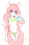  blue_eyes doxy female kemono looking_at_viewer solo wide_hips 