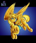  2016 absurd_res anklet blue_eyes bracelet clothing cutie_mark equine fan_character female gold_(metal) golden_ticket hi_res horn jewelry lingerie longinius looking_at_viewer mammal my_little_pony piercing solo sparkles winged_unicorn wings 
