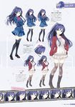  character_design chibi dress expression koi_kakeru_shin-ai_kanojo kurasawa_moko seifuku shijou_rinka sweater tagme thighhighs us:track 