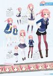  character_design chibi expression koi_kakeru_shin-ai_kanojo kurasawa_moko pantyhose seifuku shindou_ayane tagme us:track 