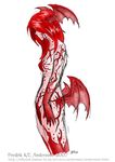  2007 blood breasts frederik_k_t_anderson hair human mammal red_hair side_boob vampire wings 