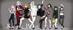  ;o ;q ^_^ albino alternate_costume animal_print arm_at_side arm_behind_head arm_up arm_warmers arms_up asahina_hiyori aunt_and_niece azami_(kagerou_project) bag bangs black_dress black_eyes black_footwear black_hair black_legwear blonde_hair blue_hair blue_pants blue_scarf blue_shirt blunt_bangs boots bracelet brown_eyes brown_footwear brown_hair casual checkered closed_eyes closed_mouth collared_shirt contrapposto copyright_name crossed_ankles denim dress dress_shirt ene_(kagerou_project) eyebrows eyebrows_visible_through_hair eyewear_removed facial_mark fashion front-tie_top gloves grandmother_and_granddaughter green_eyes green_hair grey_background grey_gloves grey_jacket grey_pants grin hair_ornament hair_over_one_eye hair_twirling hairband hairclip hand_on_own_cheek hand_on_own_head hat high_heel_boots high_heels highres infinity jacket jeans jewelry kagerou_project kido_tsubomi kisaragi_momo kozakura_marry kozakura_shion legs_apart leopard_print lineup long_hair long_sleeves looking_at_viewer midriff mother_and_daughter multiple_girls navel no_socks one_eye_closed one_side_up pants pinky_out pomupon_(ayaram) puffy_short_sleeves puffy_sleeves red_dress red_eyes red_footwear red_legwear scarf shirt shoes shoes_removed short_dress short_hair short_sleeves shoulder_bag silver_hair sleeves_past_elbows sleeves_rolled_up smile sparkle standing stomach sunglasses sweater swept_bangs tateyama_ayano thigh_boots thigh_gap thighhighs tongue tongue_out twintails wavy_hair white_dress white_footwear white_hair white_hat yellow_eyes 